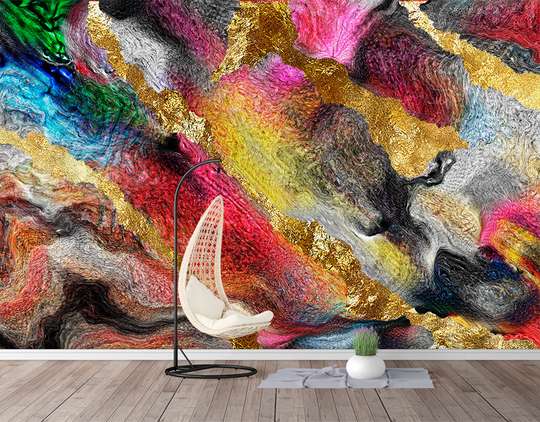 Wall Mural - Battle of colors