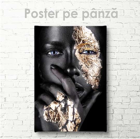 Poster - Piercing gaze, 30 x 45 см, Canvas on frame