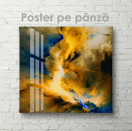 Poster - Vibrant colors, 40 x 40 см, Canvas on frame, Abstract