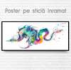 Poster, Colorful kite, 45 x 30 см, Canvas on frame, Animals