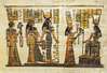 Poster - Pictura egipteană, 90 x 60 см, Poster înrămat, Vintage