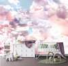 Фотообои - Нежные облака с розовыми оттенками