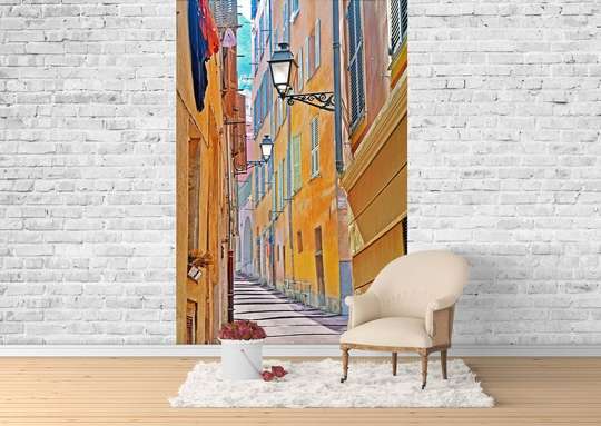 Wall Mural - Street with lanterns