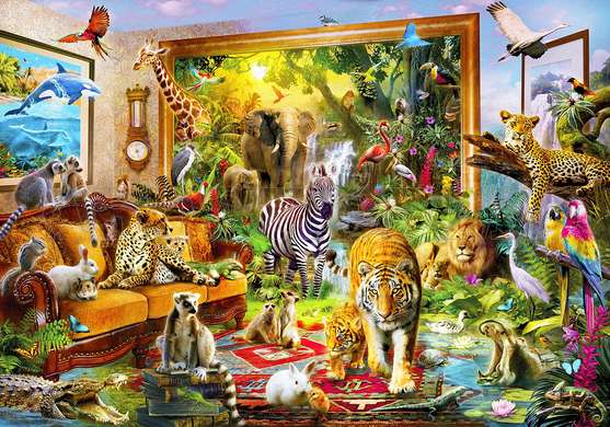 Wall mural - Animals