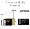 Poster, Dog friend, 60 x 30 см, Canvas on frame, Animals