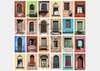 Wall Mural - Colorful windows