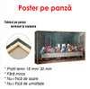 Poster - Evening Meal 2, 150 x 50 см, Framed poster on glass, Religion