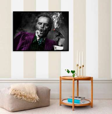 Poster - Jack Nicholson, 45 x 30 см, Canvas on frame