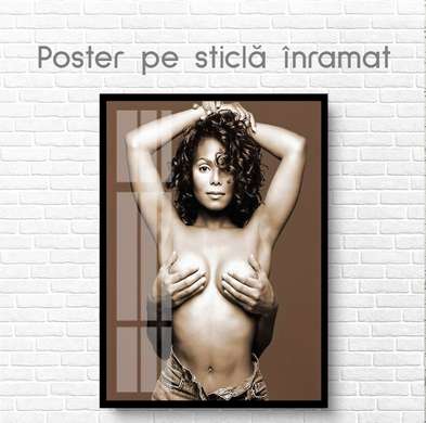 Poster - Domnișoara, 30 x 45 см, Panza pe cadru