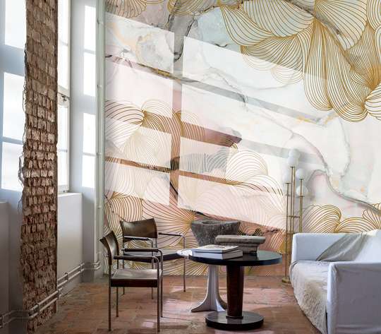 Wall Mural - Patterned marble