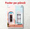 Poster - Casă pentru fete și băieți, 60 x 90 см, Poster inramat pe sticla, Minimalism