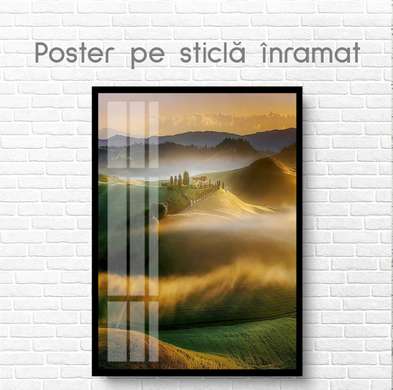 Poster - Frumoasa Natură, 60 x 90 см, Poster inramat pe sticla