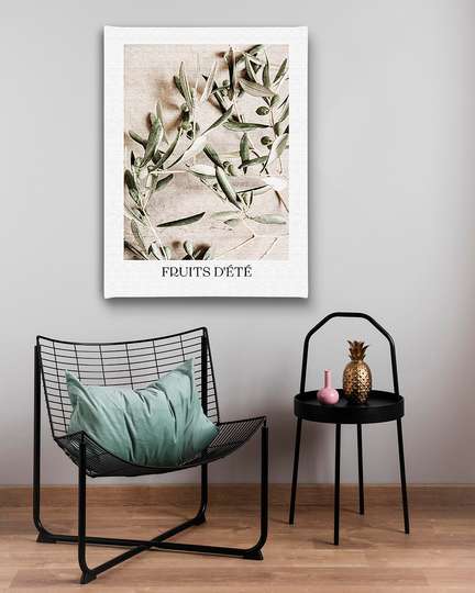 Poster, Olive, Panza pe cadru