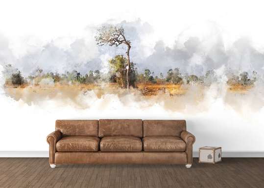 Wall Mural - Abstract landscape.