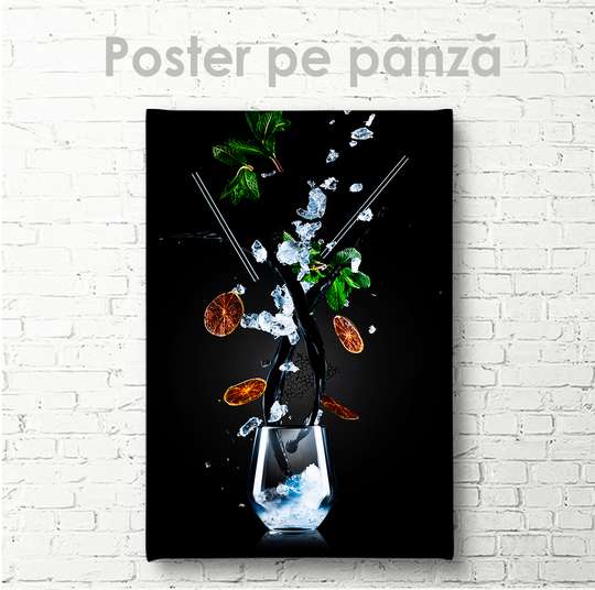 Poster - Cocktail, 30 x 45 см, Canvas on frame