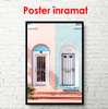 Poster - House for boys and girls, 30 x 45 см, Canvas on frame, Minimalism