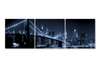 Модульная картина, Знаменитый Бруклинский мост, 225 x 75