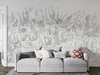 Wall mural - Grey animal sketch