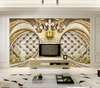 Wall Mural - Golden crown and golden elements