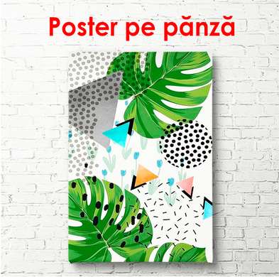 Poster - Paradis tropical, 60 x 90 см, Poster înrămat, Botanică