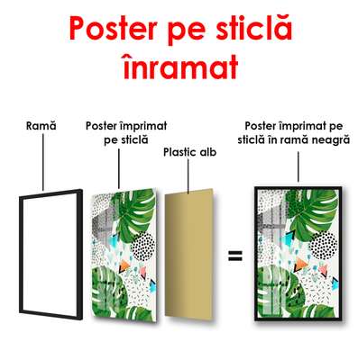 Poster - Tropical Paradise, 60 x 90 см, Framed poster, Botanical