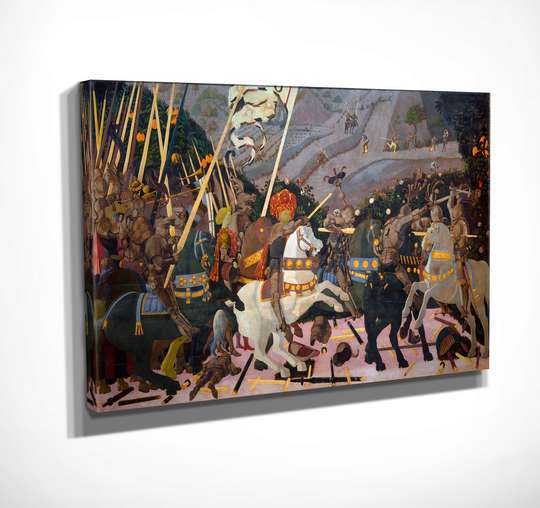 Poster - War, 45 x 30 см, Canvas on frame