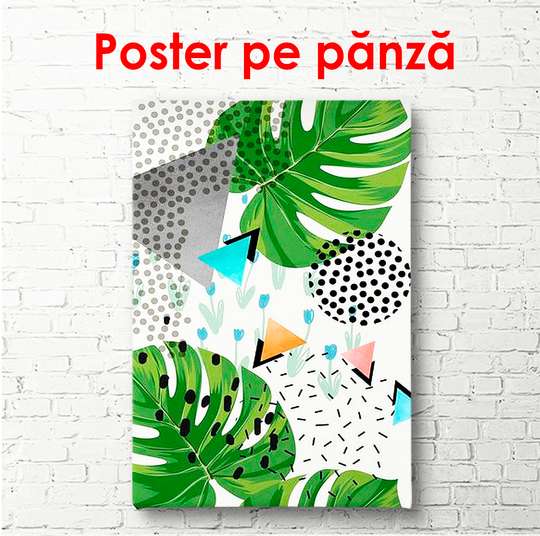 Постер - Тропический рай, 60 x 90 см, Постер в раме