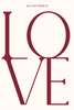 Poster - Love, 60 x 90 см, Poster inramat pe sticla, Citate