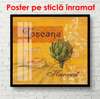 Постер - Тоскана, 100 x 100 см, Постер в раме, Прованс