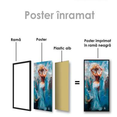 Poster - Sensibilitate, 30 x 90 см, Panza pe cadru