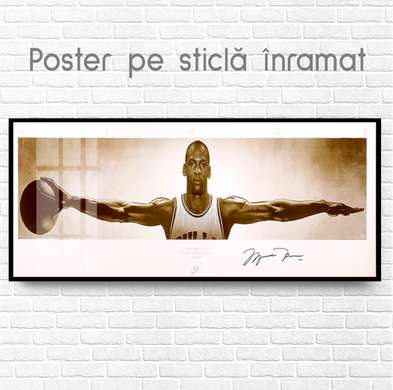 Poster - Wings, 90 x 30 см, Canvas on frame