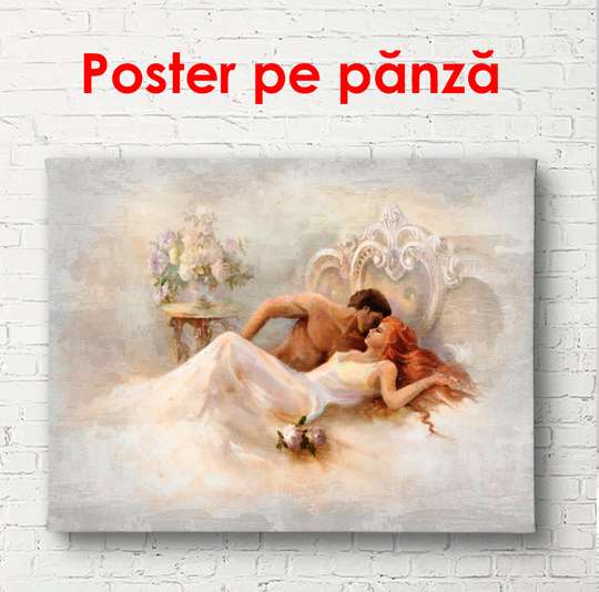 Постер - Фреска, 90 x 60 см, Постер в раме
