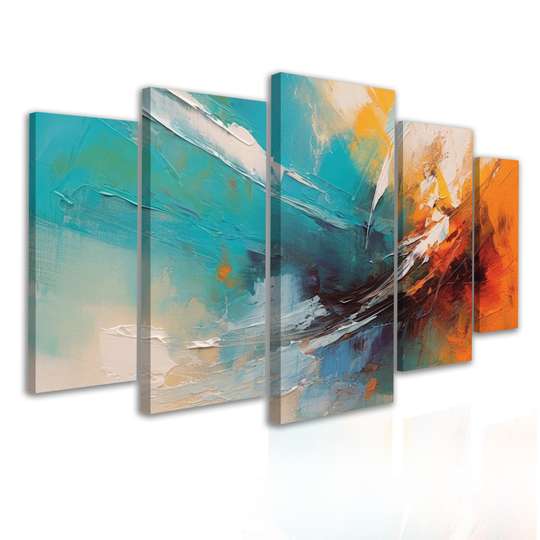 Tablou Multicanvas, Culorile abstracte, 108 х 60