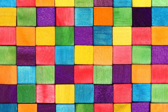 Paravan - Pătrate colorate, 7