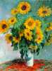 Poster - Bouquet of sunflower flowers, 30 x 45 см, Canvas on frame, Art
