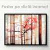 Poster - Autumn, 90 x 60 см, Framed poster on glass, Nature