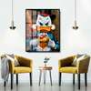 Poster, Donald Duck, 30 x 45 см, Canvas on frame