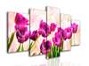 Modular picture, Pink tulips, 108 х 60