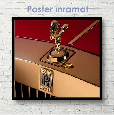 Poster - Rolls Royce, Canvas on frame