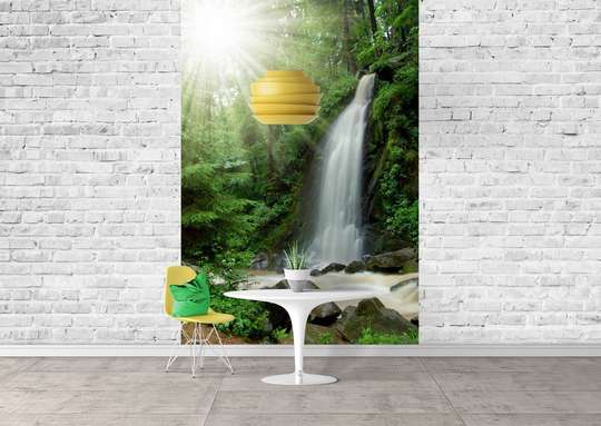 Wall Mural - Cascade in the forest