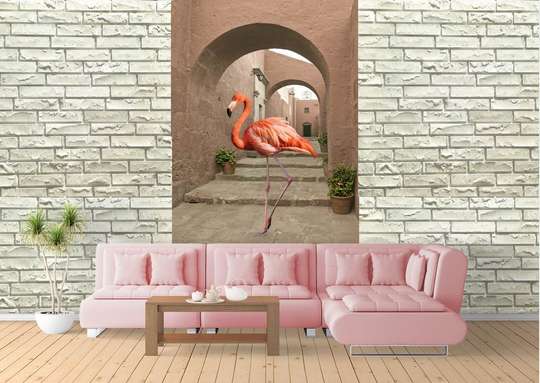 Фотообои - Розовый Фламинго