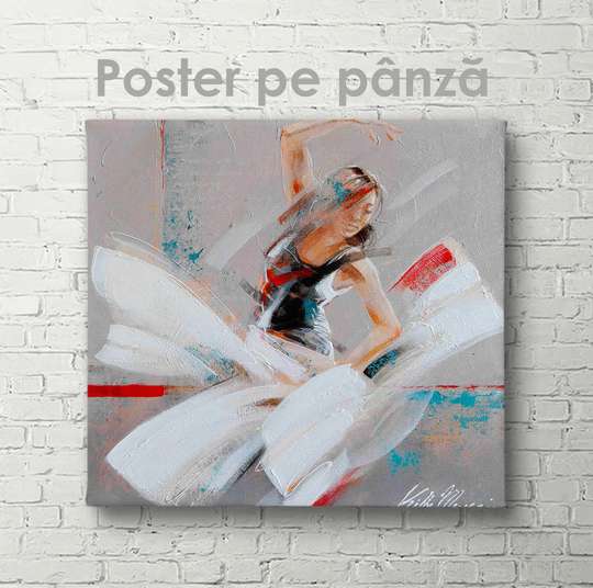 Poster - Dance, 40 x 40 см, Canvas on frame, Art