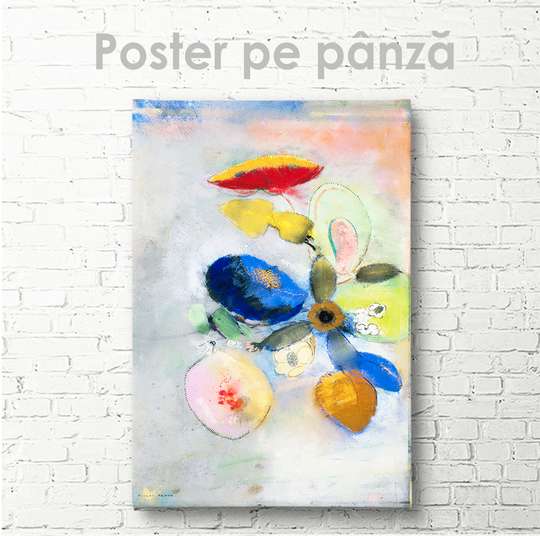 Poster - Delicate flower, 30 x 45 см, Canvas on frame, Art