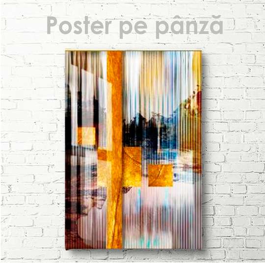 Poster - Luxurious abstract decorative painting, 30 x 45 см, Canvas on frame, Abstract