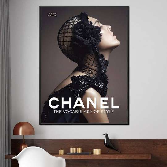 Tablou înramat - Coperta Chanel, 50 x 75 см