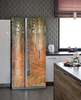 3D door sticker, Birches, 60 x 90cm