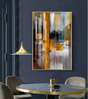 Poster - Luxurious abstract decorative painting, 60 x 90 см, Framed poster on glass, Abstract