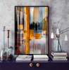 Poster - Luxurious abstract decorative painting, 30 x 45 см, Canvas on frame, Abstract