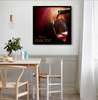 Poster - Beautiful wine, 100 x 100 см, Framed poster on glass, Food and Drinks