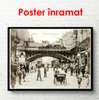 Poster - Photo of the Old Town, 90 x 60 см, Framed poster, Vintage